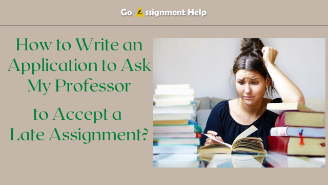 how to ask professor to accept late assignment example